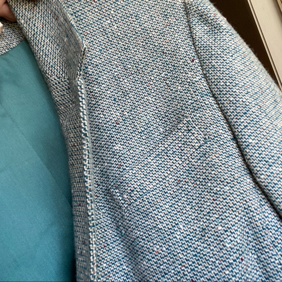 Vintage Pendleton Pure Virgin Wool Blazer - sz 16 - Picture 2 of 6